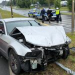 Groźny wypadek na Witosa w Opolu. Poszkodowani matka i dziecko