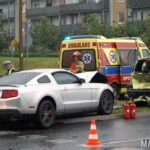Groźny wypadek na Witosa w Opolu. Poszkodowani matka i dziecko