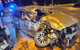 Wypadek na obwodnicy Opola. Ciężarówka zderzyła się z samochodem osobowym