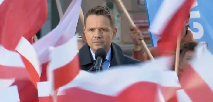 Rafał Trzaskowski w Skierniewicach: „Nie damy się podzielić. Pod biało-czerwoną zmieścimy się wszyscy”