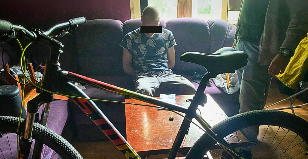 28-latek kradł rowery, został zatrzymany i trafił w ręce Straży Granicznej