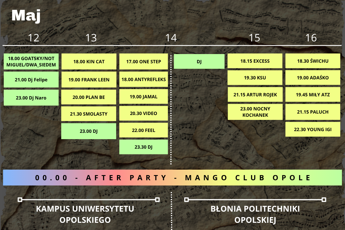 Muzyczne Opolskie &#8211; Piastonalia 12.05-16.05.2025