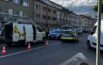 Ciężarówka wjechała w słup sygnalizacji świetlnej
