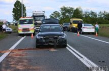 Wypadek z udziałem motocyklisty na DK46 w Opolu