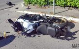 Śmiertelny wypadek na ul. Harcerskiej w Opolu, nie żyje motocyklista
