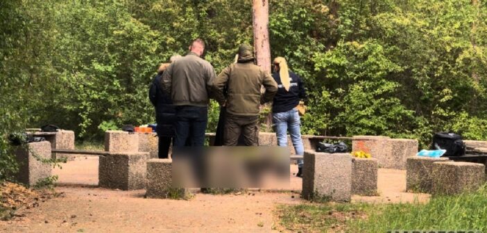 Zwęglone ciało nad Kamionką Bolko