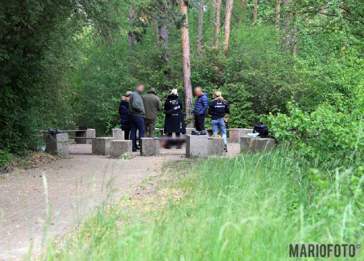 Zwęglone ciało nad Kamionką Bolko