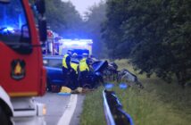 Śmiertelny wypadek na DK46 w Dąbrowie – dwie osoby zginęły na miejscu
