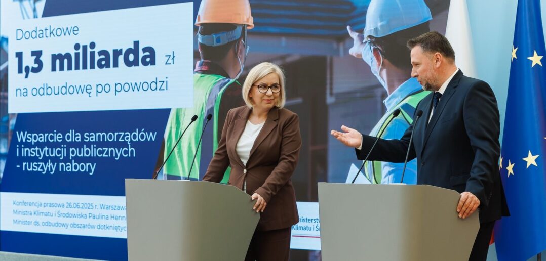 Nowa fala wsparcia dla terenów popowodziowych