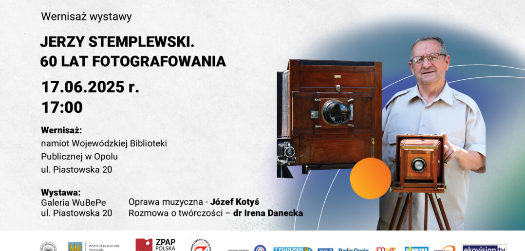 Jerzy Stemplewski. 60 lat fotografowania &#8211; otwarcie wystawy w WBP Opole