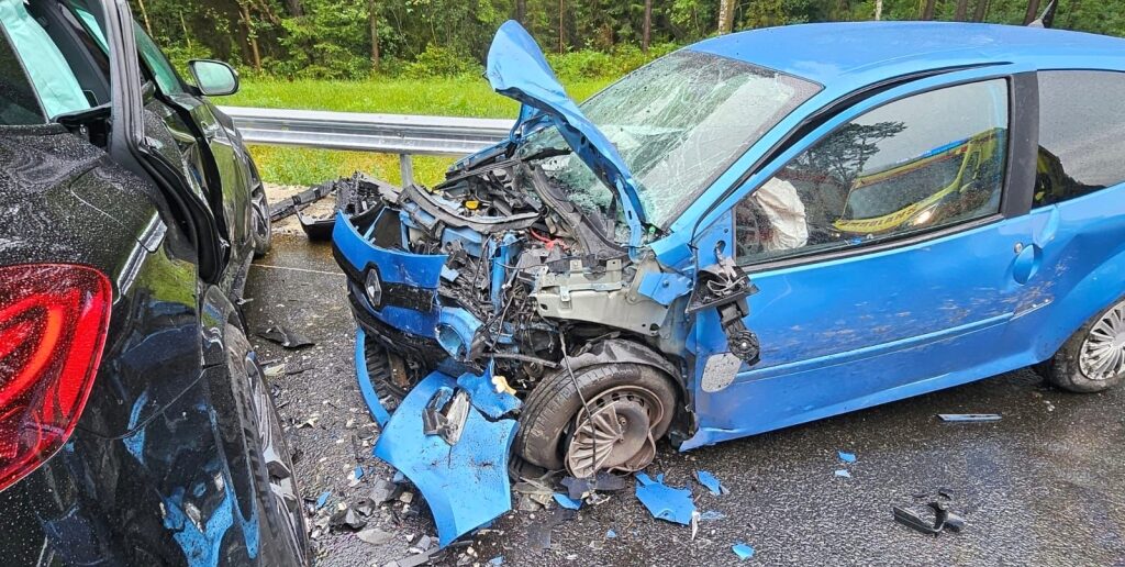 Śmiertelny wypadek na DK45 między Jełową a Bierdzanami Śmiertelny wypadek na DK45 między Jełową a Bierdzanami