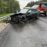 Śmiertelny wypadek na DK45 między Jełową a Bierdzanami