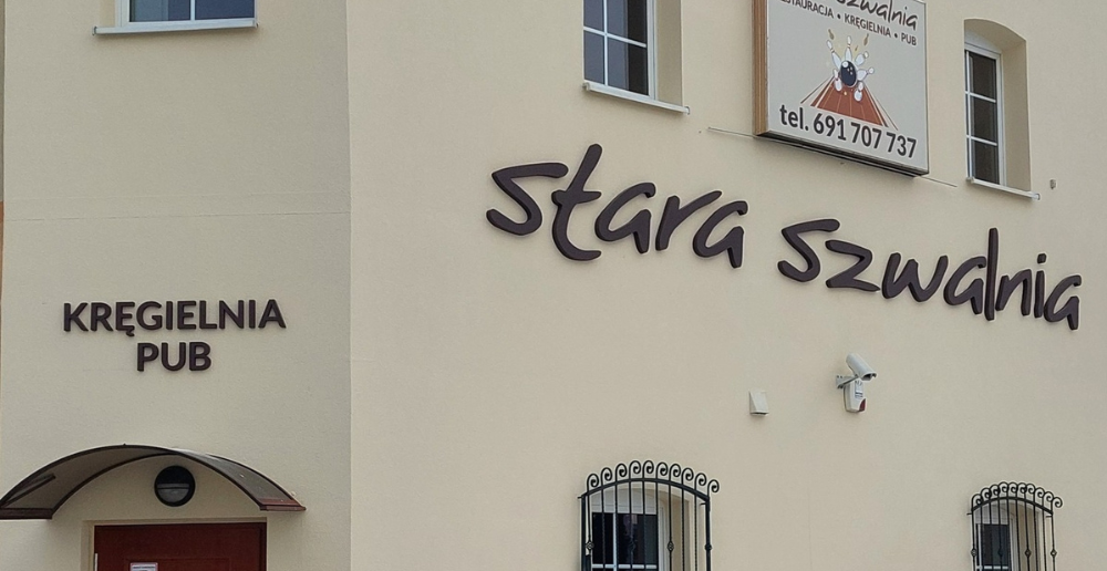 Kręgielnia Stara Szwalnia z Dobrzenia Wielkiego zamknięta