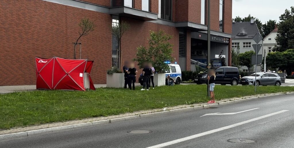 Zgon mężczyzny w centrum Opola Zgon mężczyzny w centrum Opola