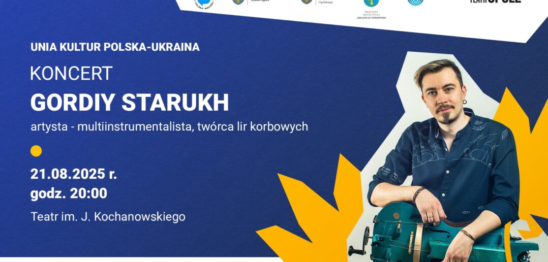 Koncert Gordija Starukha w Teatrze im. Jana Kochanowskiego w Opolu