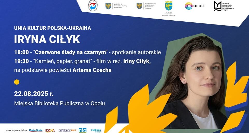 Spotkanie z Iryną Ciłyk oraz pokaz filmu „Kamień, papier, granat”