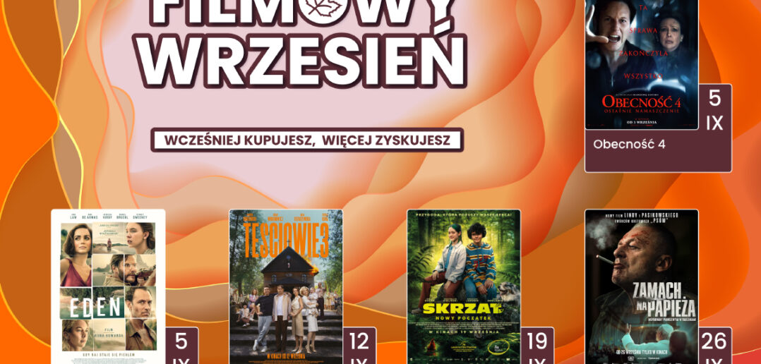 Wrześniowe nowości w kinach Helios