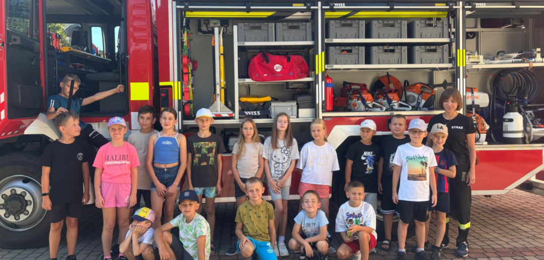 Strażacy, kultura i mieszkańcy razem dla dzieci – wyjątkowe półkolonie w Tułowicach