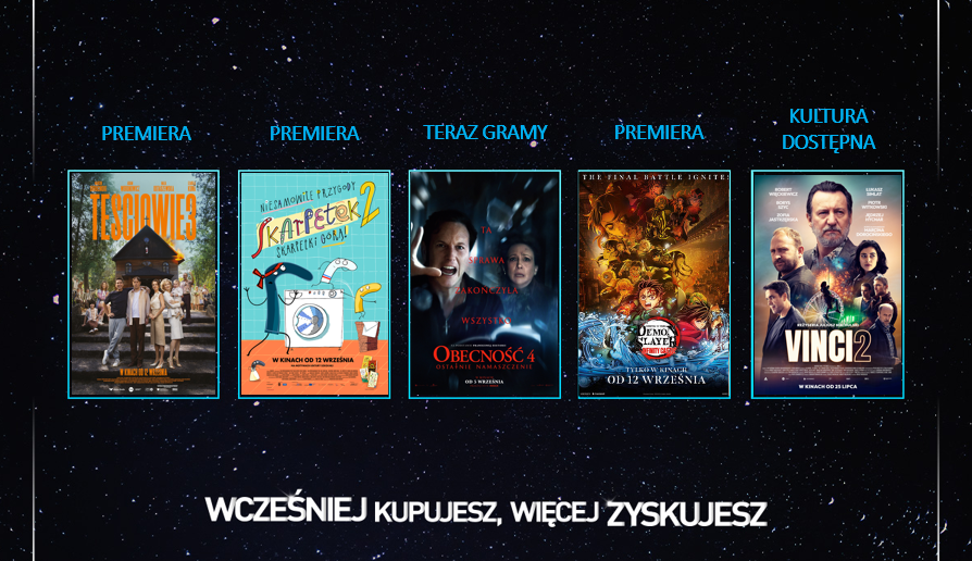 Wrześniowy repertuar kin Helios