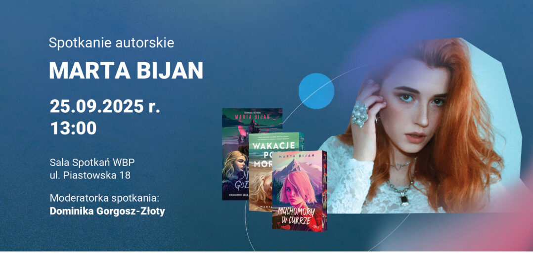 Spotkanie autorskie z Martą Bijan w WuBePe w Opolu