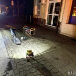 2 promile we krwi – 45-latek uderzył w latarnię na ul. Reymonta w Opolu