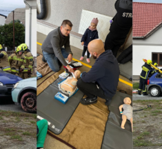 Uczyli się jak ratować życie, kurs pierwszej pomocy w OSP Dobrzeń Mały