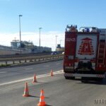 Kierowca wjechał w barierki na dużym rondzie w Opolu