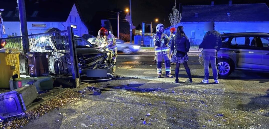 Wypadek na skrzyżowaniu ulic Biasa i Wojska Polskiego w Opolu. Jedna osoba w szpitalu
