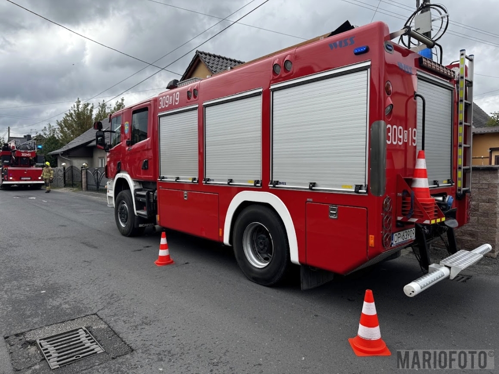Pożar bojlera na wodę w domu przy ul. Olimpijskiej w Opolu