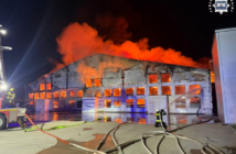 Pożar kurników w Fałkowicach, tysiące kur spłonęły