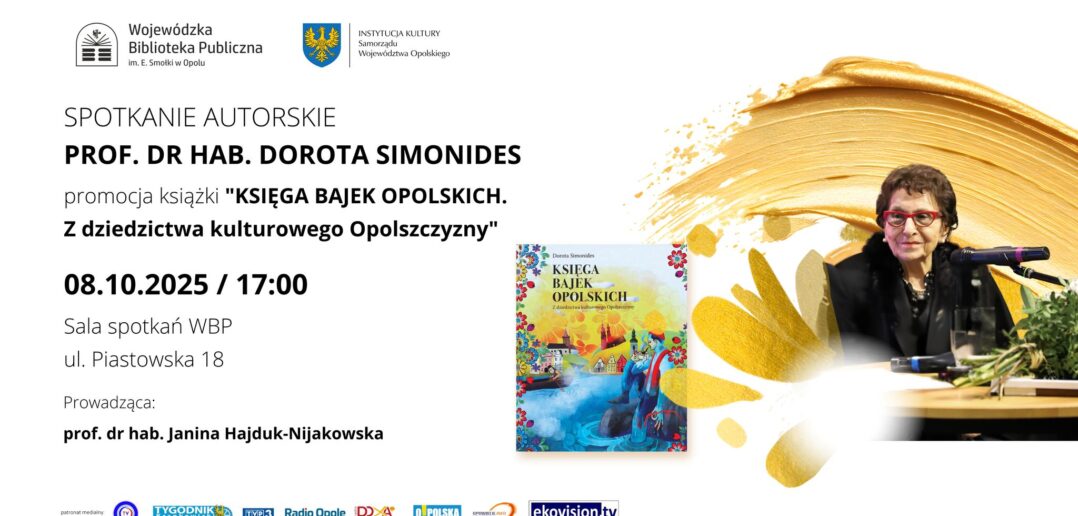Spotkanie autorskie z prof. Dorotą Simonides w WuBePe &#8211; ODWOŁANE