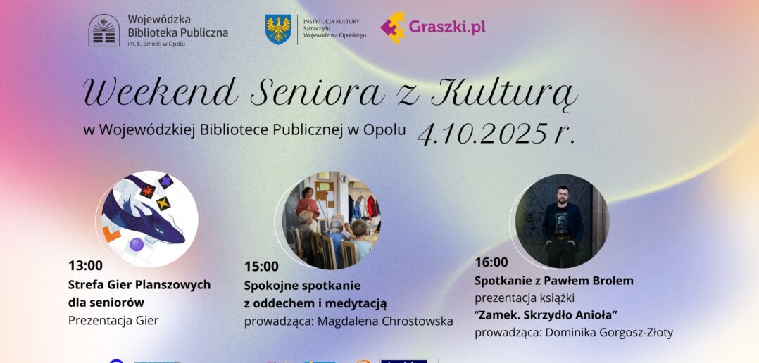 Weekend Seniora z Kulturą w WBP Opole