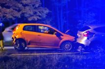 Zderzenie trzech aut na trasie Opole-Ozimek