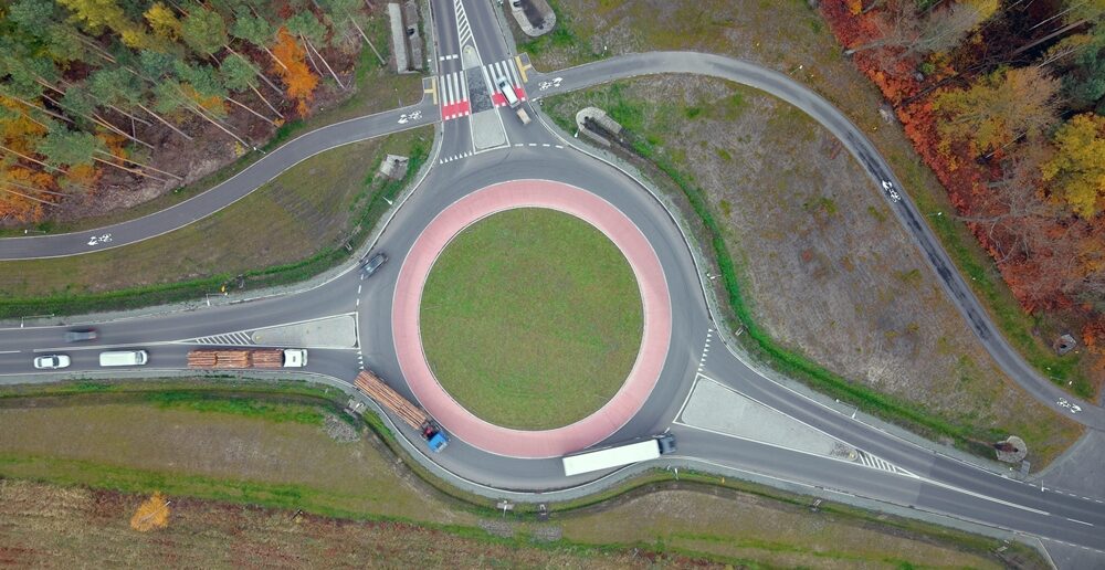 Droga 454 coraz bliżej finału. Nowe rondo, ścieżka i ostatni brakujący odcinek w planach