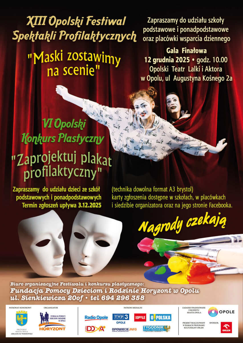 Wystartowała kolejna edycja Festiwalu Spektakli Profilaktycznych, czas na zgłoszenia szkół