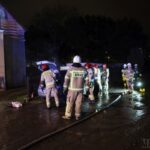 Pożar samochodu w Opolu. Strażak z OSP gasił płonący pojazd przed przyjazdem jednostek