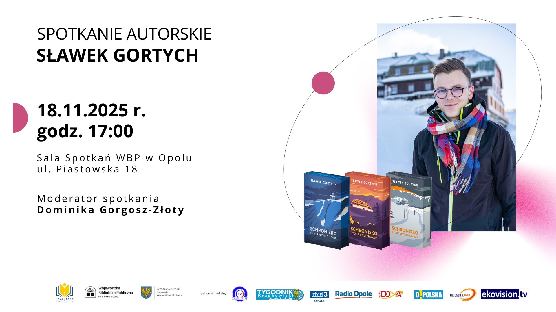 Spotkanie autorskie ze Sławkiem Gortychem w WuBePe