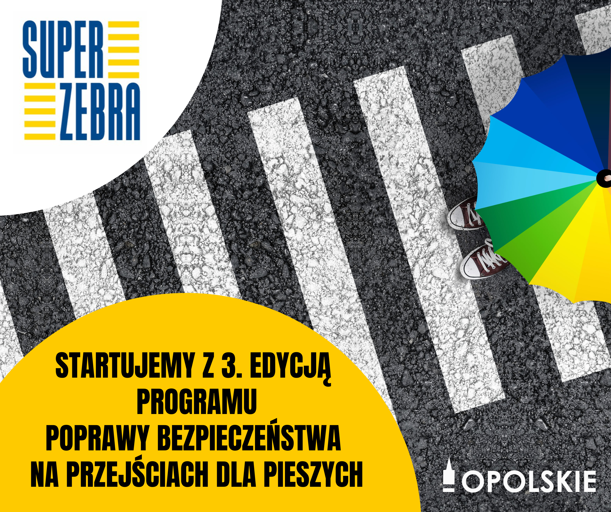 SuperZebra rusza po raz trzeci: piesi w centrum uwagi