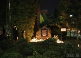 Cmentarz komunalny w Opolu wieczorową porą [GALERIA]