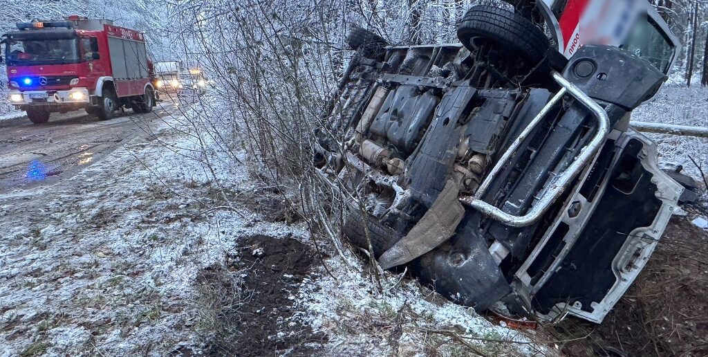 Dachowanie busa w Dańcu