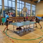 Uczniowie z Opola i Popielowa spotkali się z mistrzami tenisa stołowego