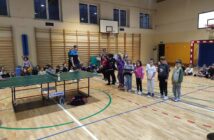 Uczniowie z Opola i Popielowa spotkali się z mistrzami tenisa stołowego