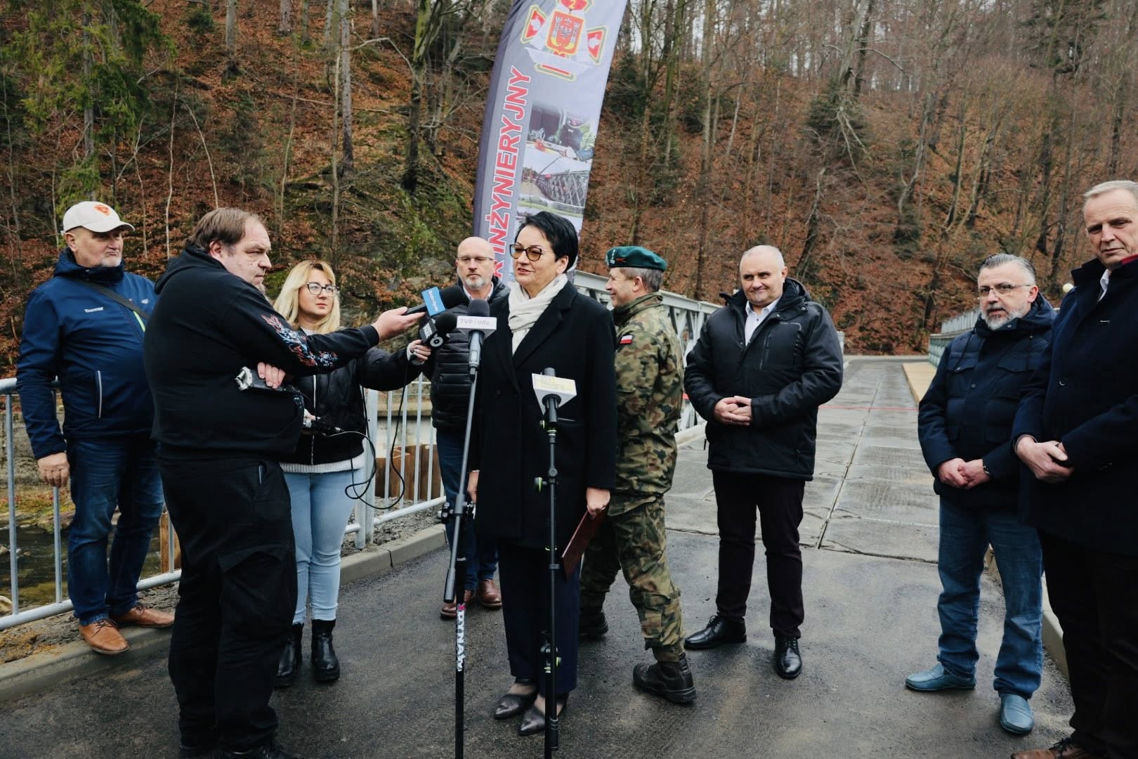 Most, który spiął Głuchołazy. I nerwy mieszkańców