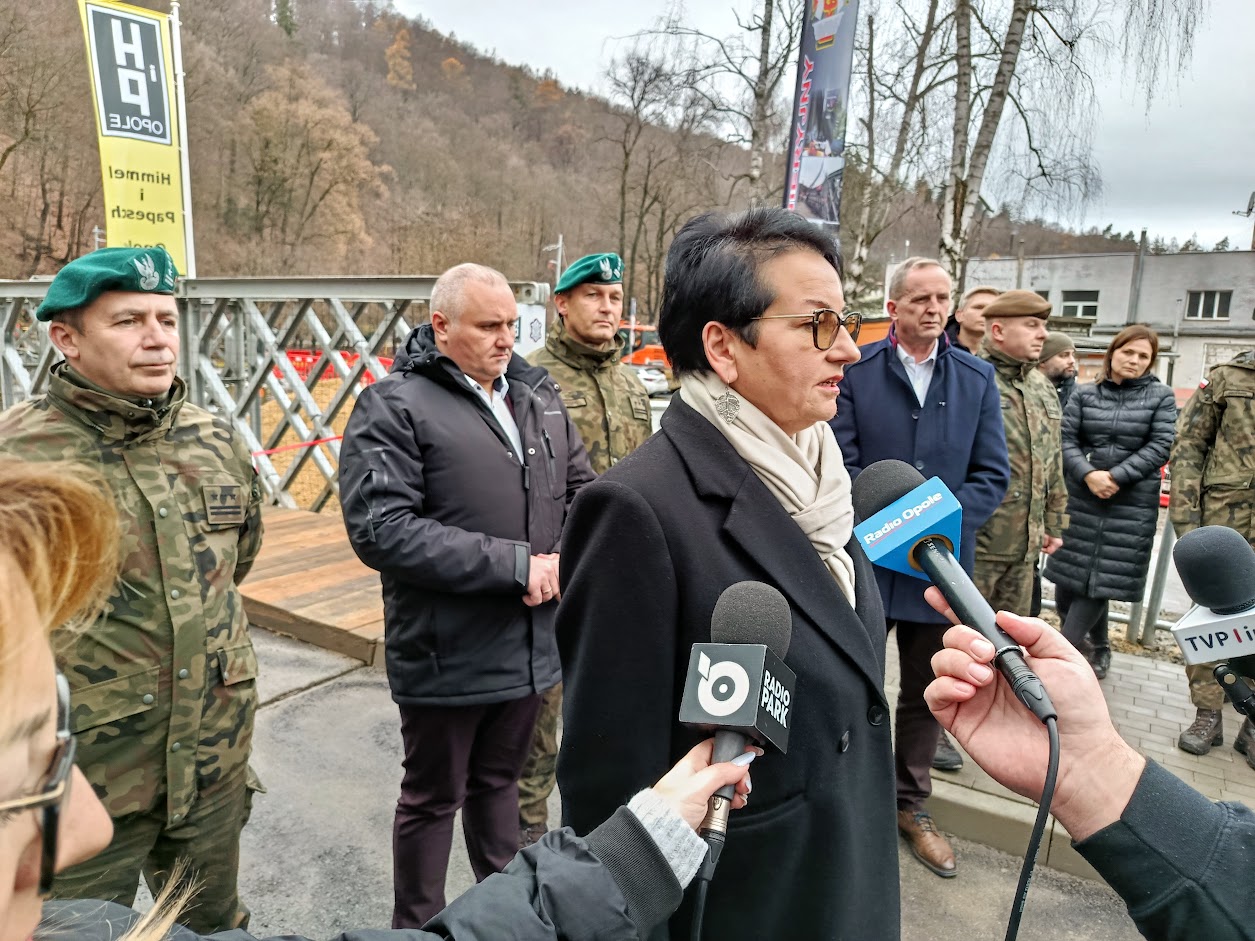 Most, który spiął Głuchołazy. I nerwy mieszkańców