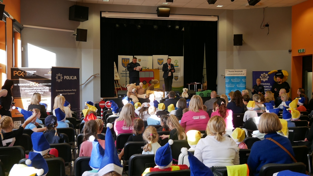 Przedszkolaki na posterunku. Strzelce Opolskie uczą najmłodszych jak być bohaterami