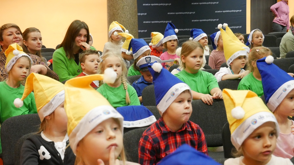 Przedszkolaki na posterunku. Strzelce Opolskie uczą najmłodszych jak być bohaterami