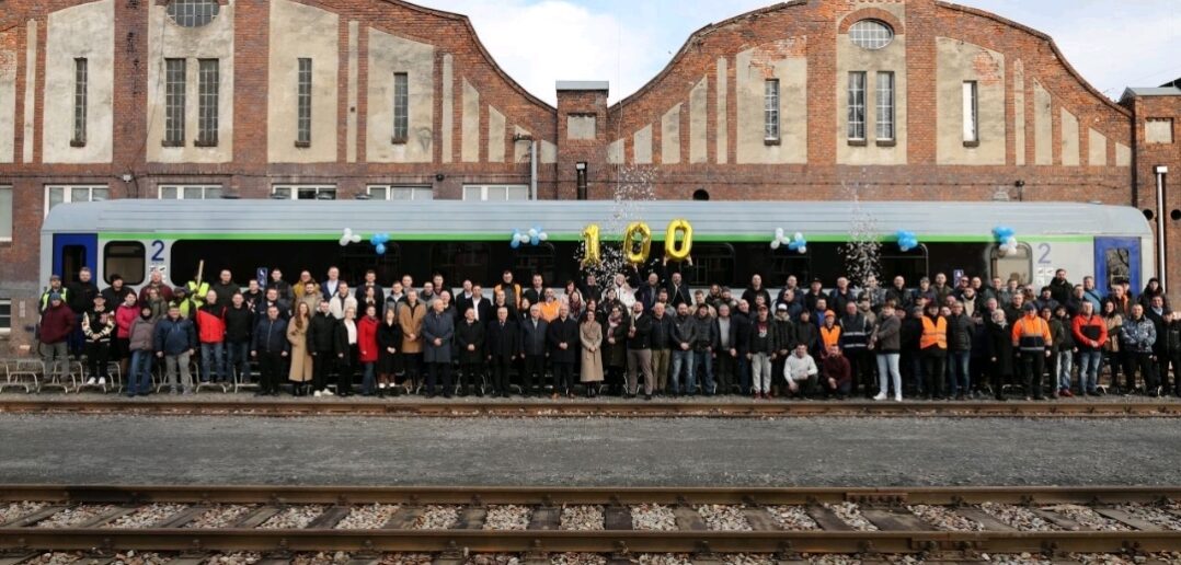 Stalowa gwarancja jutra: Setny wagon z Opola