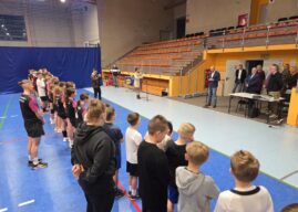 Hala sportowa w Niemodlinie po pierwszym etapie modernizacji