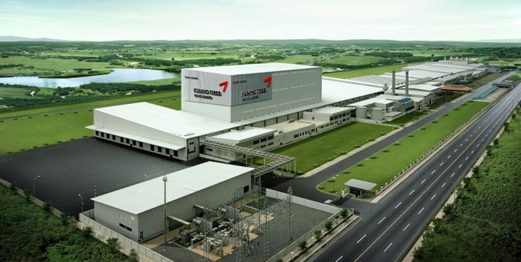 Koreański gigant stawia na Opole. Co naprawdę oznacza megafabryka Kumho Tire? Fabryka opon Kumho w Wietnamie