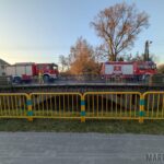 Kierująca fiatem wjechała w barierki mostu w Luboszycach